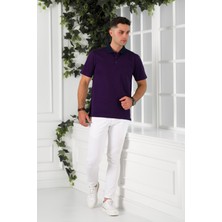 Paul Martin Nehir By Faruk Ülker Polo Yaka Cepli Desenli Merserize Süperfine Cotton Erkek T-Shirt