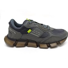 Dunlop Siyah Gri Sneaker Spor Ayakkabı