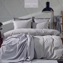 Apricitas Home Essential Gri Nevresim Takımı Çift Kişilik