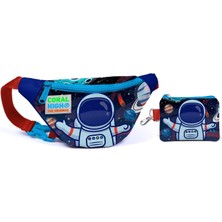 Coral High Astronot Baskılı Bel Çantası Seti - Erkek Çocuk