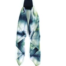 Nisa Renkli Fular&lacivert