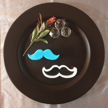 3D Sepetim Bıyık Kurabiye Kalıbı 29 x 80 x 15 mm