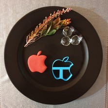 3D Sepetim Apple Kurabiye Kalıbı 80 x 100 x 15 mm
