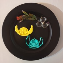 3D Sepetim Stitch Kurabiye Kalıbı 100 x 73 x 12 mm