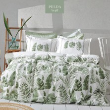 Apricitas Home Pelda Yeşil Nevresim Takımı Tek Kişilik