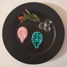 3D Sepetim Çığlık Kurabiye Kalıbı 60 x 90 x 10 mm