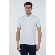 Wemsey Erkek Slim Fit Pike T-Shirt 40812126 Beyaz