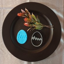 3D Sepetim Kırık Yumurta Kurabiye Kalıbı 80 x 50 x 10 mm