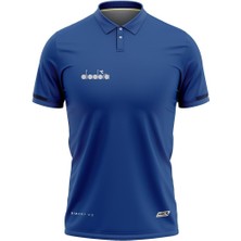 Diadora Venüs Pamuklu Kamp T-Shirt Sax