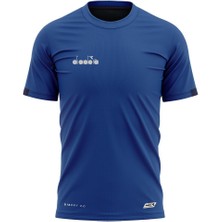 Diadora Venüs Pamuklu Antrenman T-Shirt Sax