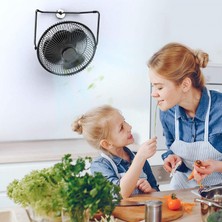 Hadron HDX7251 Metal Büyük Boy 8"usb Soğutucu Pervane Vantilatör 18*18CM -Siyah