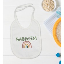 Bk Kids Babalar Günü Tasarımlı Bebek Mama Önlüğü - Model 1