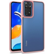 Kvy Xiaomi Redmi Note 11T 5g Renkli Kenarlı Parlak Flora Kılıf + Ekran Koruyucu