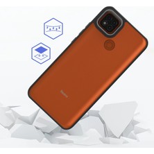 Kvy Xiaomi Redmi 9c Renkli Kenarlı Parlak Flora Kılıf + Ekran Koruyucu