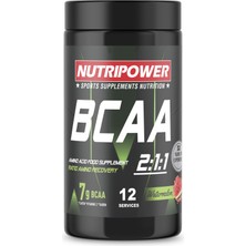 Nutripower BCAA 2:1:1 120 gr 12 Servis Karpuz Aromalı