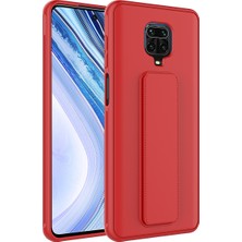 Kvy Xiaomi Redmi Note 9 Pro Standlı Darbe Emici Qstand Kılıf