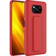 Kvy Xiaomi  Poco X3 Pro Standlı Darbe Emici Qstand Kılıf