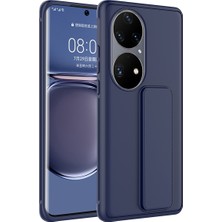 Kvy Huawei Honor 50 Pro Standlı Darbe Emici Qstand Kılıf + Ekran Koruyucu