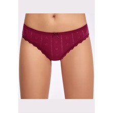 İlke Kadın Jakarlı (Transferli Ribana) Dantelli Bikini 273 - 12 Adet