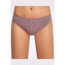 İlke Kadın Jakarlı (Transferli Ribana) Dantelli Bikini 273 - 12 Adet