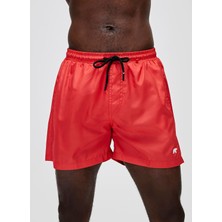 Bad Bear 21.01.09.004.OS_JACKSONVILLE  Normal Bel  Düz Kırmızı Erkek Şort Mayo