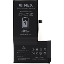 Winex iPhone Xs Max Uyumlu Güçlendirilmiş Premium Batarya