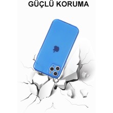 Kılıfmania Apple iPhone 11 Pro Kapak Kamera Korumalı Neon Renkli Silikon Kılıf - Neon Mor