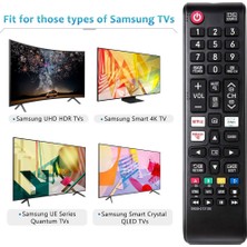 Parmis Samsung Uyumlu UE55RU7170U Tv Kumanda