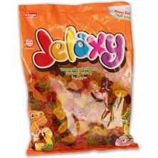 Elvan Jelaxy Meyve Bahçesi Yumuşak Şeker 1000 Gr. (1 Poşet)