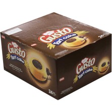 Cici Gusto Tart Kek Çikolata Soslu 45 Gr. 24 Adet (1 Kutu)