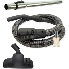 Parmis Arnica Uyumlu Tesla ET14310 Süpürge Çelik Telli Hortumu Emici Başlığı Boru