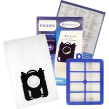 Parmis Philips Uyumlu Fc 9061 Jewel Süpürge Filtresi ve Toz Torbası