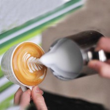 Keluofu Paslanmaz Çelik Köpüklü Cold Brew Kahve Latte Süt Sürahisi (Yurt Dışından)