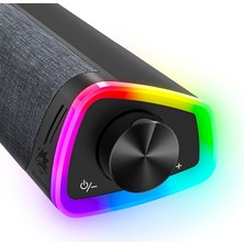 ally mobile Blitzwolf Bw-Gs2 Rgb Renkli Işıklı Oyuncu Bilgisayar Hoparlörü