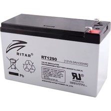Ritar RT1290 12V 9AH Kuru Akü Ups Aküsü
