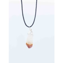 Mucize Taş Sitrin Taşı Doğaltaş Kolye