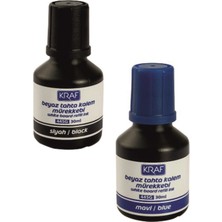 Kraf Tahta Kalem Mürekkebi 30ML Siyah ve Mavi