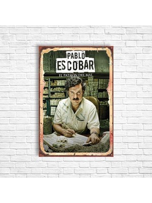 Trend Poster Pablo E.gaviria Retro Ahşap Poster