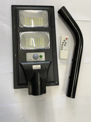 Çağatay Elektrik 100 W Solar Sokak Armatürü Sensörlü Profesyonel Seri Kumandalı ve Kol Dahil