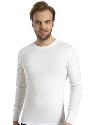 Bross Erkek Üst İçlik – %100 Pamuk, Nefes Alabilen Yumuşak Kumaş, Klasik Bisiklet Yaka, Günlük Rahat Kullanım