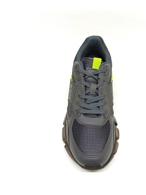 Dunlop Siyah Gri Sneaker Spor Ayakkabı