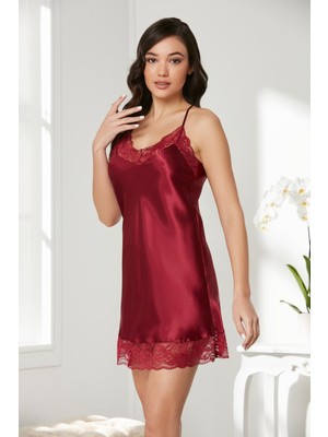 Pierre Cardin  Saten Dantelli Gecelik  - 870