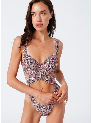 Louren Çok Renkli Kadın Mayokini K3405