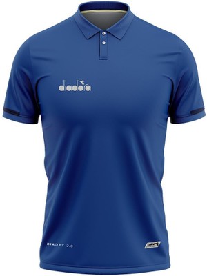 Diadora Venüs Pamuklu Kamp T-Shirt Sax