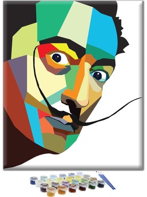 Sayılarla Boyama Seti - Dali