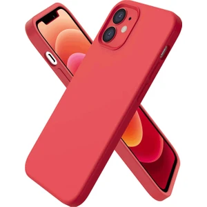 iPhone 12 Mini Kılıf Kamera Korumalı Silikon Rubber Arka Kapak