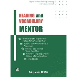 Palet Yayınları Reading And Vocabulary Mentor