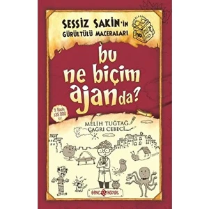 Sessiz Sakin’in Gürültülü Maceraları 10 - Bu Ne Biçim Ajanda? - Karton Kapak