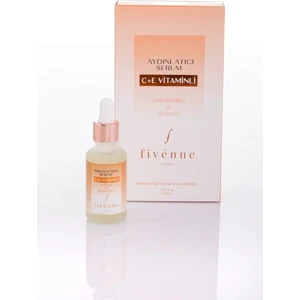 Fivenne Paris C+E Vitaminli Aydınlatıcı Serum Vitamin C - Vitamin E -  - Panthenol - Hyalüronik Asit 30 Ml