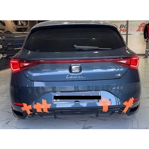 Seat Leon Mk4 Difüzör (Plastik)